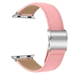 Lychee Texture Silver Turtle Back Buckle Leather Watch Band, For Apple Watch 46mm / 49mm / 45mm / 44mm, For Apple Watch 42mm / 41mm / 40mm / 38mm - Image 5