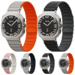 Magnetic Two Color Silicone Watch Band - Image 2