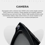 M01 Smart Glasses, with HD Camera, Support Bluetooth Call, AI Intelligent Translation - Image 3