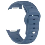 Dot Pattern Release Buckle Silicone Watch Band - Image 6