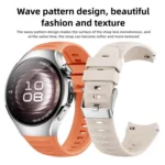 Corrugated Silicone Watch Band - Image 4
