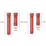 Metal Pin Buckle Silicone Watch Band - Image 7