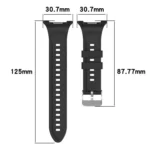 Ice Crystal Texture Silicone Watch Band - Image 3