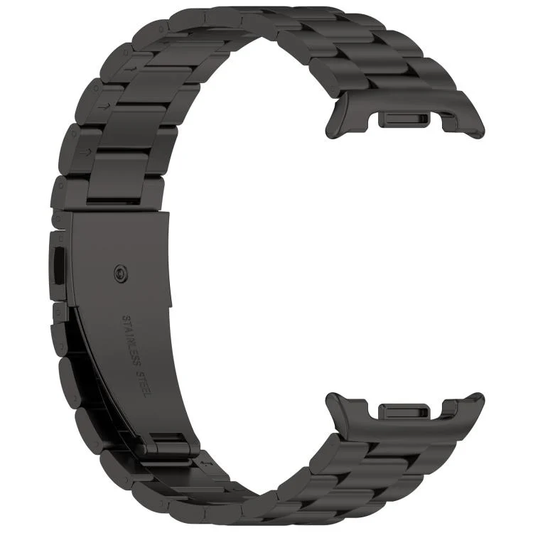 SYA002950601A_2.webp Slim Three Beads Stainless Steel Watch Band - Image 7