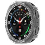 Single Row Diamond Half Coverage Hollow PC Watch Case - Image 6
