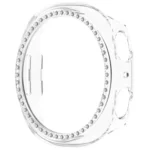 Single Row Diamond Half Coverage Hollow PC Watch Case - Image 7