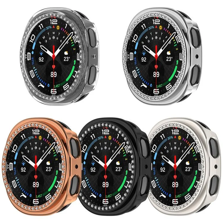 SYA0029507_B3.webp Single Row Diamond Half Coverage Hollow PC Watch Case - Image 4