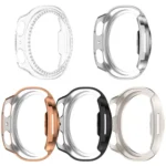 Single Row Diamond Half Coverage Hollow PC Watch Case - Image 5