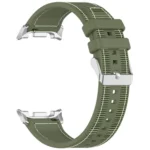 Hybrid Nylon Braid Silicone Watch Band - Image 6