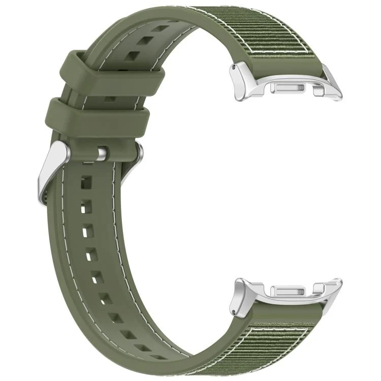 SYA002952701A_2.webp Hybrid Nylon Braid Silicone Watch Band - Image 7