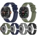 Hybrid Nylon Braid Silicone Watch Band - Image 2
