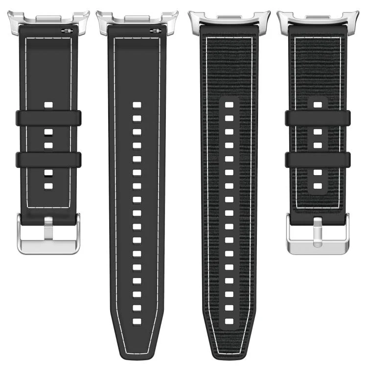 SYA0029527_B4.webp Hybrid Nylon Braid Silicone Watch Band - Image 5