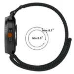 Nylon Hook and Loop Fastener Watch Band - Image 4