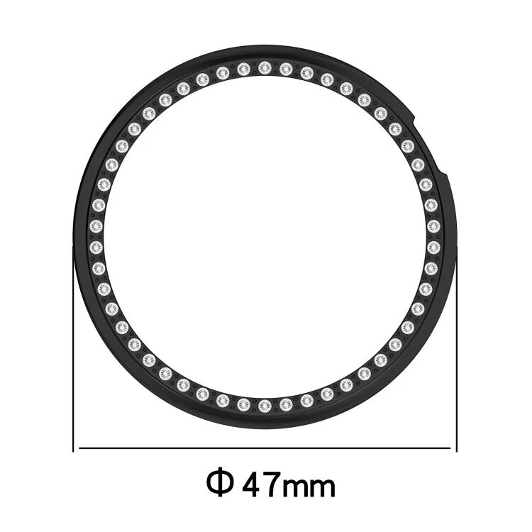 SYA0029550_B2.webp Single Row Diamond Half Coverage Hollow TPU Watch Case - Image 3