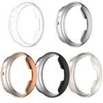 Single Row Diamond Half Coverage Hollow TPU Watch Case - Image 4