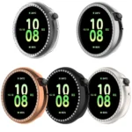 Single Row Diamond Half Coverage Hollow TPU Watch Case - Image 5