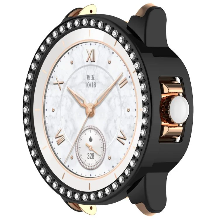 SYA002955101A_1.webp Single Row Diamond Half Coverage Hollow TPU Watch Case - Image 6