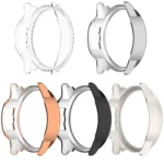 Single Row Diamond Half Coverage Hollow TPU Watch Case - Image 4