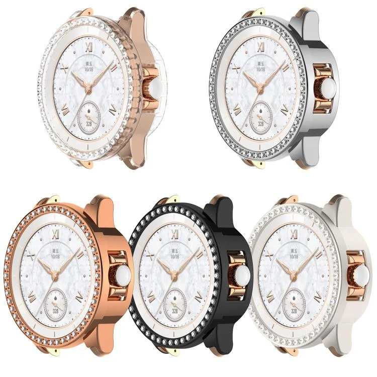 SYA0029551_B4.webp Single Row Diamond Half Coverage Hollow TPU Watch Case - Image 5