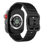 Wave Texture Solid Color Silicone Watch Band - Image 3