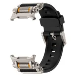 Metal Watch Connector Silicone Watch Band - Image 3