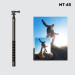 JMARY MT-65 For Action Cameras 3m Carbon Fiber Selfie Stick Monopod 5 Section Extension Pole - Image 4