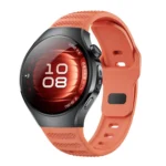 Dot Texture Reverse Buckle Silicone Watch Band