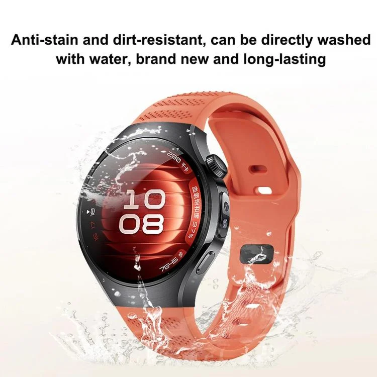 SYA0029584_B3.webp Dot Texture Reverse Buckle Silicone Watch Band - Image 4