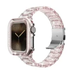 Chameleon PC Case Epoxy Resin Watch Band, For Apple Watch Series 10 46mm, For Apple Watch Series 10 42mm, For Apple Watch 44mm / 45mm, For Apple Watch 40mm / 41mm