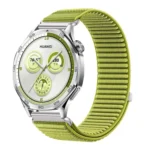 Woven Nylon Hook And Loop Fastener Watch Band