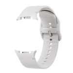 For Samsung Galaxy Watch8 / Watch8 Classic Solid Color Stitched Silicone Watch Band - Image 5