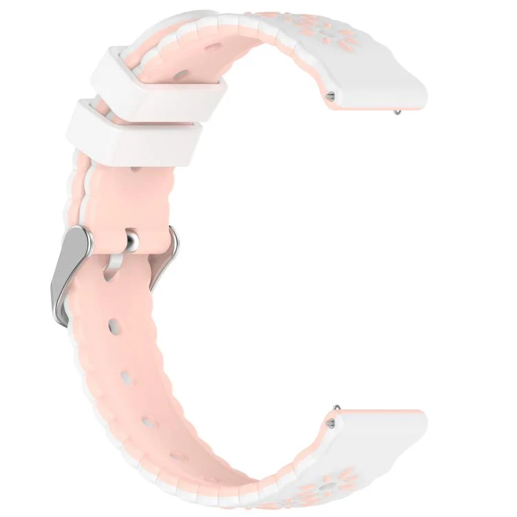 SYA002966502A_2.webp Two Color Sunflower Silicone Watch Band - Image 7