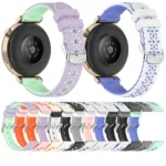 Two Color Sunflower Silicone Watch Band - Image 3