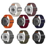 Bull Bead Buckle Elastic Nylon Watch Band - Image 3