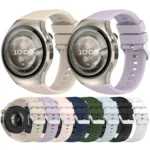 Vertical Solid Color Silicone Watch Band - Image 2