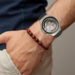 Vertical Solid Color Silicone Watch Band - Image 7