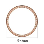 Single Row Diamond Half Coverage Hollow TPU Watch Cover - Image 3