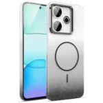 Gold Diamond Glitter Gradient MagSafe Shockproof Phone Case, For Xiaomi Redmi 13 4G, For Xiaomi Redmi A3 4G / A3x, For Xiaomi Redmi Note 13 Pro 4G, For Xiaomi Redmi Note 13 4G