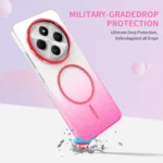 Gold Diamond Glitter Gradient MagSafe Shockproof Phone Case, For Xiaomi 13T / 13T Pro, For Xiaomi Redmi Note 12 Pro 4G, For Xiaomi Redmi Note 12 4G, For Xiaomi Redmi Note 12 Pro 5G - Image 3