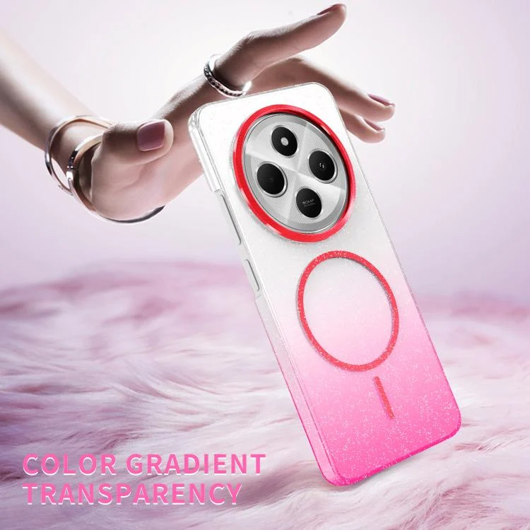SYA0029742_B4.webp Gold Diamond Glitter Gradient MagSafe Shockproof Phone Case, For Xiaomi 13T / 13T Pro, For Xiaomi Redmi Note 12 Pro 4G, For Xiaomi Redmi Note 12 4G, For Xiaomi Redmi Note 12 Pro 5G - Image 5