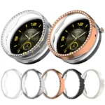 Single Row Diamond Half Coverage Hollow TPU Watch Cover - Image 2