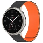 Cloud Wood Grain Silicone Soft Magnetic Watch Band