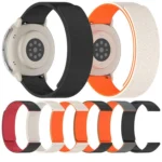 Cloud Wood Grain Silicone Soft Magnetic Watch Band - Image 3