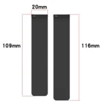 Cloud Wood Grain Silicone Soft Magnetic Watch Band - Image 5