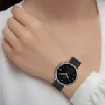 Cloud Wood Grain Silicone Soft Magnetic Watch Band - Image 7