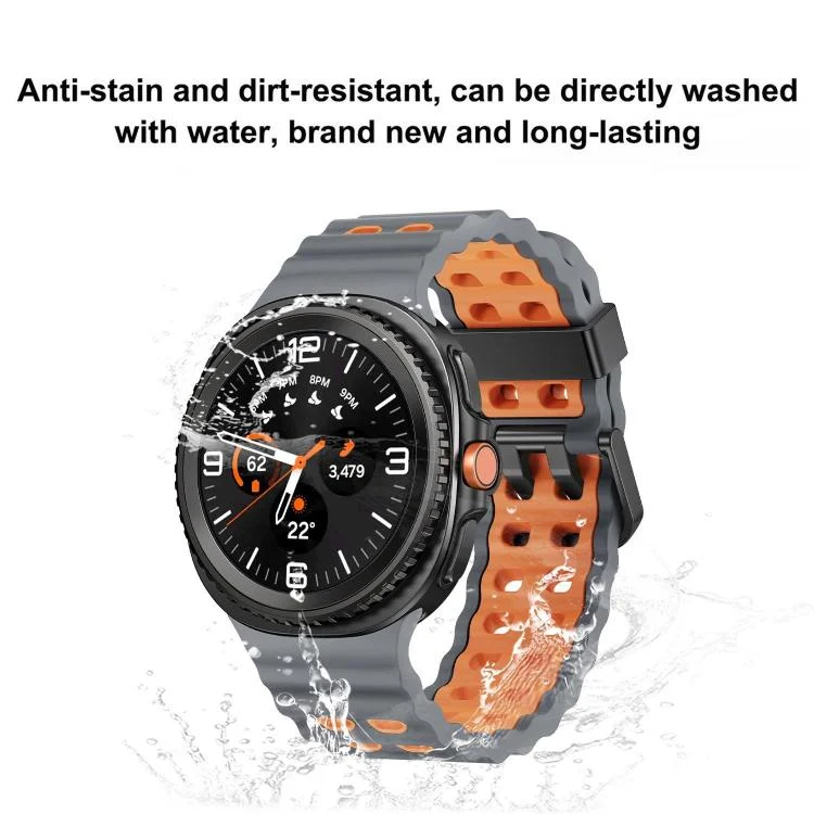SYA0029768_B3.webp Ocean Style Quick Release Buckle Two Color Silicone Watch Band - Image 4