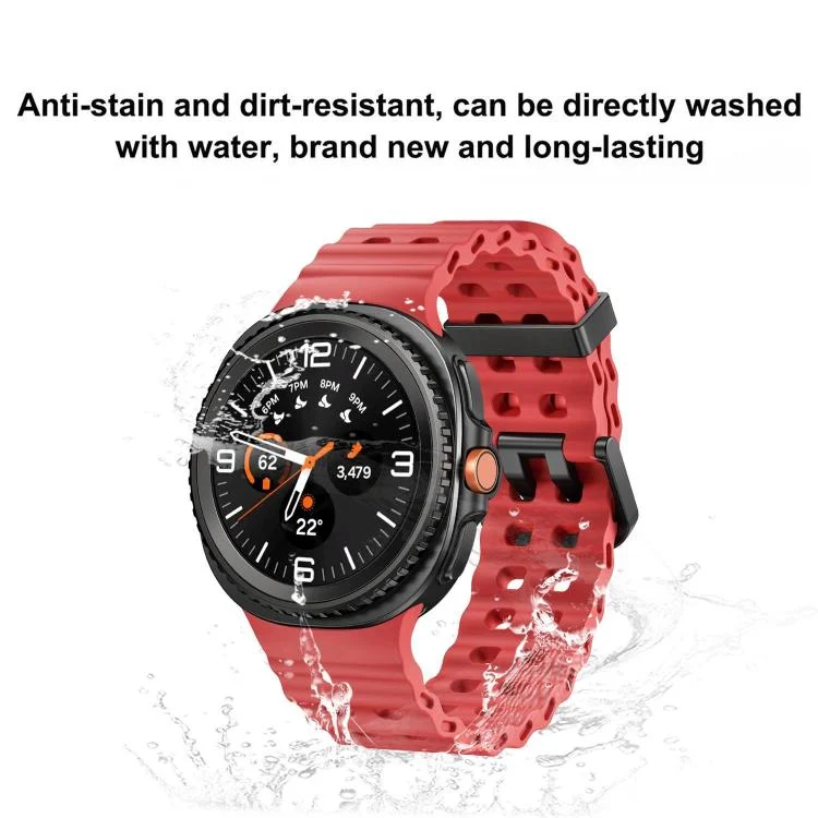 SYA0029769_B2.webp Ocean Style Quick Release Buckle Solid Color Silicone Watch Band - Image 3