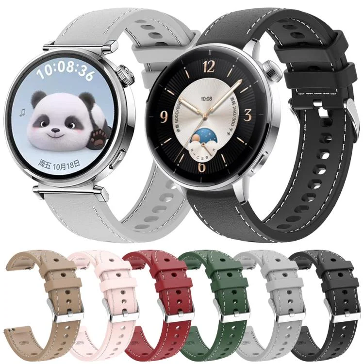 SYA0029774_B1.webp Stitched Silicone Watch Band - Image 2