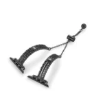 White Stone Love Bracelet Zinc Alloy Watch Band, For Apple Watch 46mm / 49mm / 45mm / 44mm, For Apple Watch 42mm / 41mm / 40mm / 38mm - Image 7