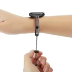 White Stone Love Bracelet Zinc Alloy Watch Band, For Apple Watch 46mm / 49mm / 45mm / 44mm, For Apple Watch 42mm / 41mm / 40mm / 38mm - Image 8